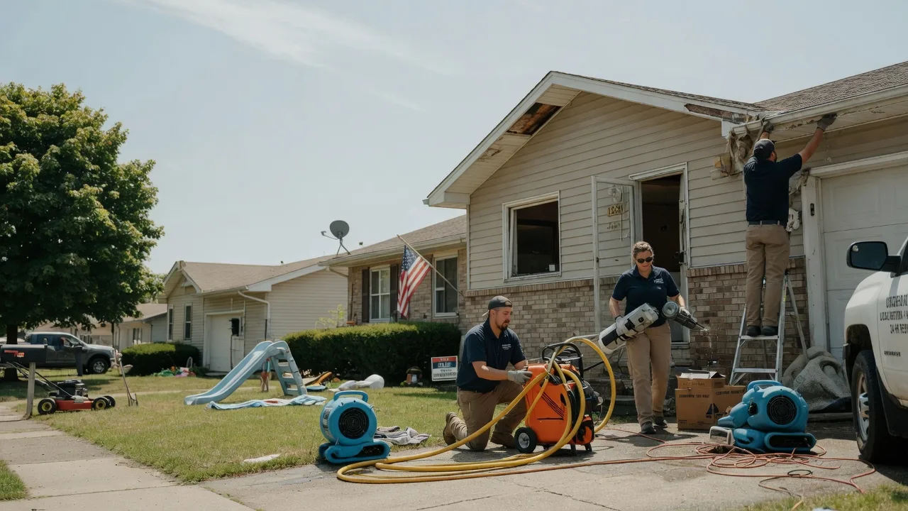 Water Damage Restoration in New Athens, IL near me